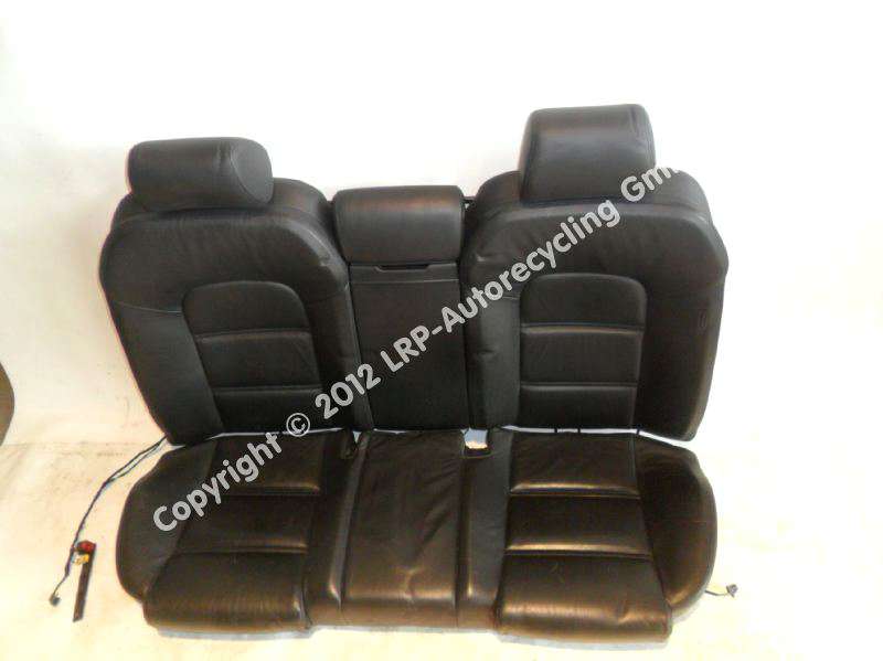 Audi A8 D3 4E Sitzausstattung Leder schwarz Limousine BJ2003